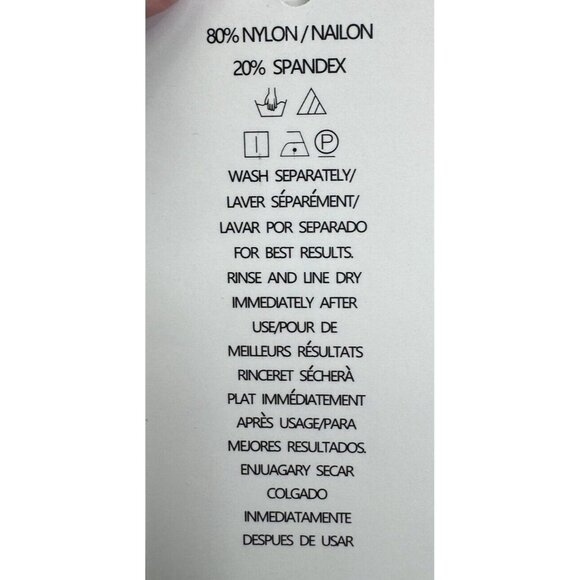 Brazilian Bikini Swimsuits White Crochet Swim Cover Skirt Size Medium NWT - Picture 6 of 8